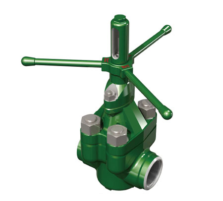 4、5000PSI-rubber-seal-mud--valve-Threaded-end